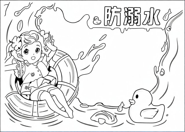 可打印线稿