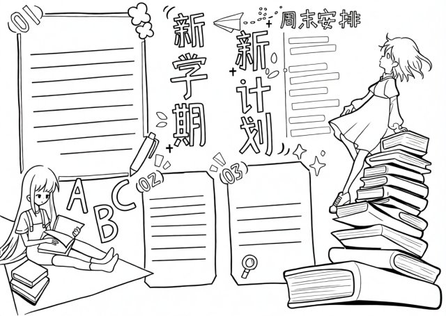 可打印线稿
