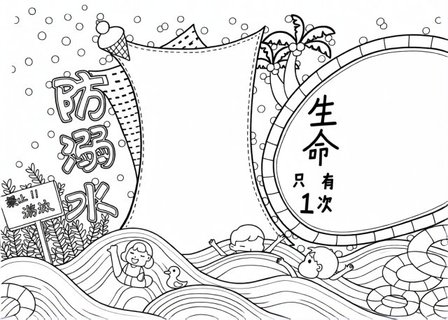 可打印线稿