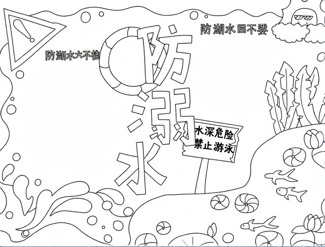 可打印线稿