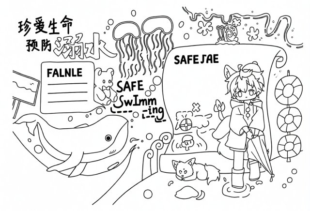 可打印线稿