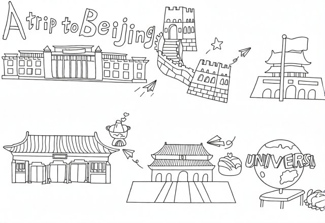 可打印线稿