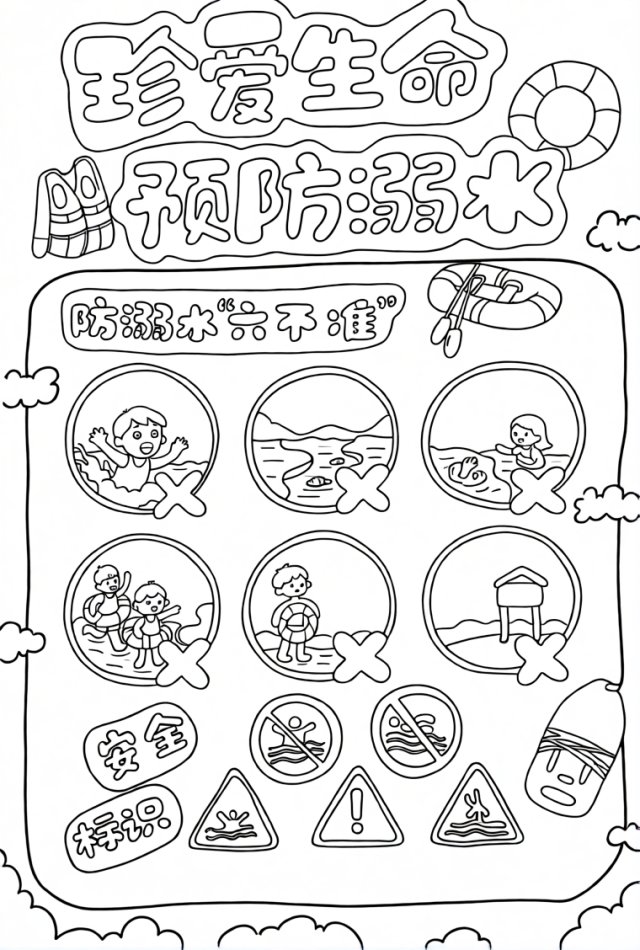 可打印线稿