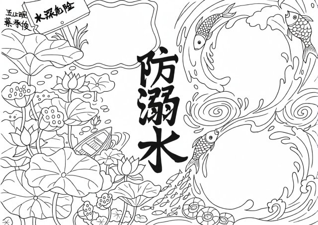 可打印线稿