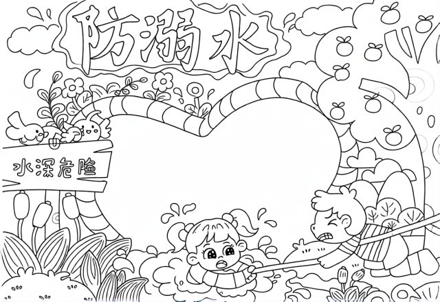 可打印线稿
