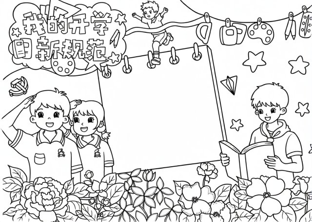 可打印线稿