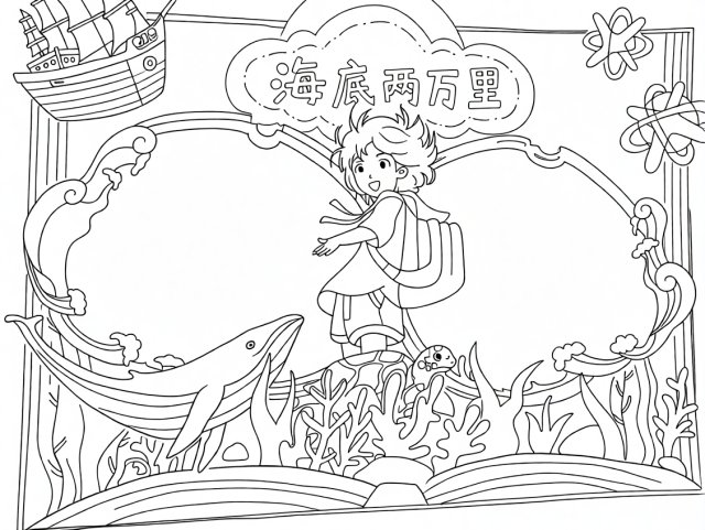 可打印线稿