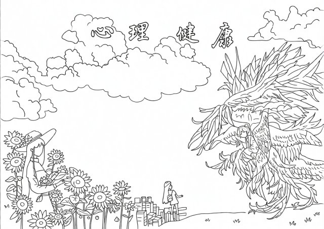 可打印线稿