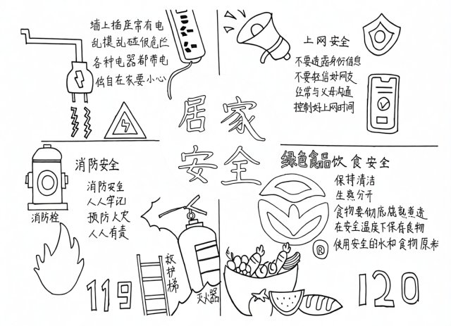 可打印线稿