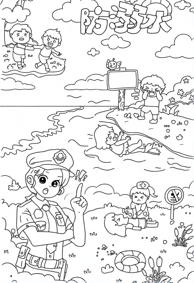 可打印线稿