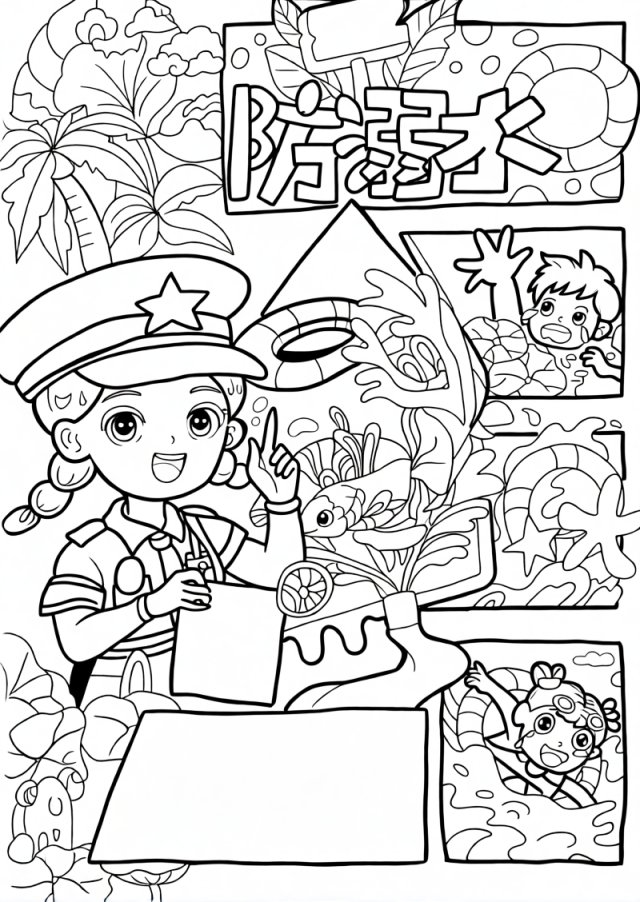 可打印线稿