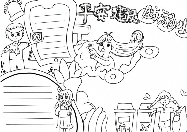 可打印线稿