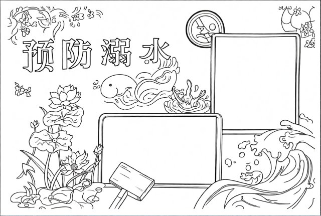 可打印线稿