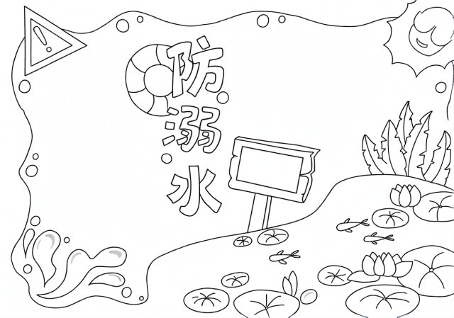 可打印线稿