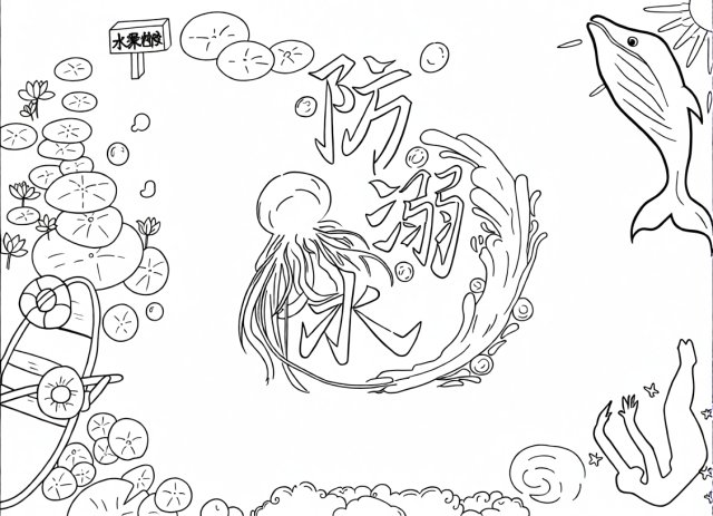 可打印线稿