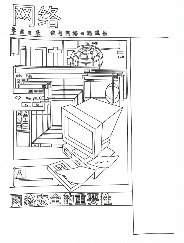 可打印线稿
