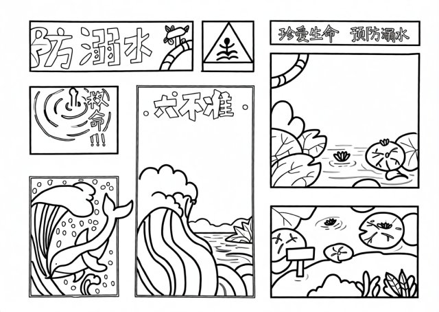 可打印线稿