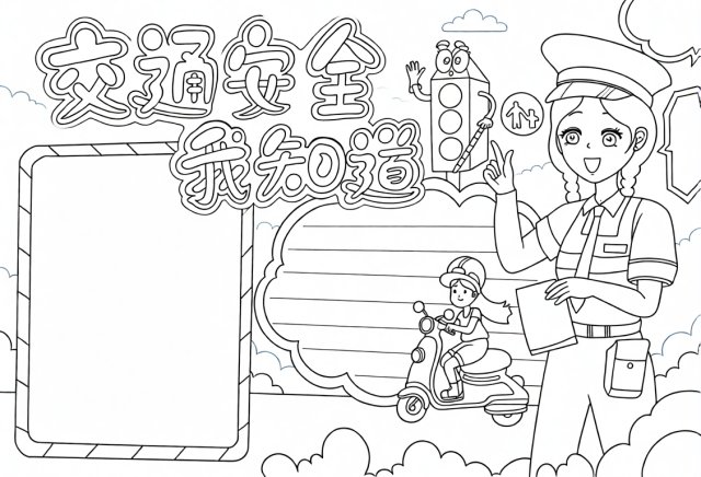 可打印线稿