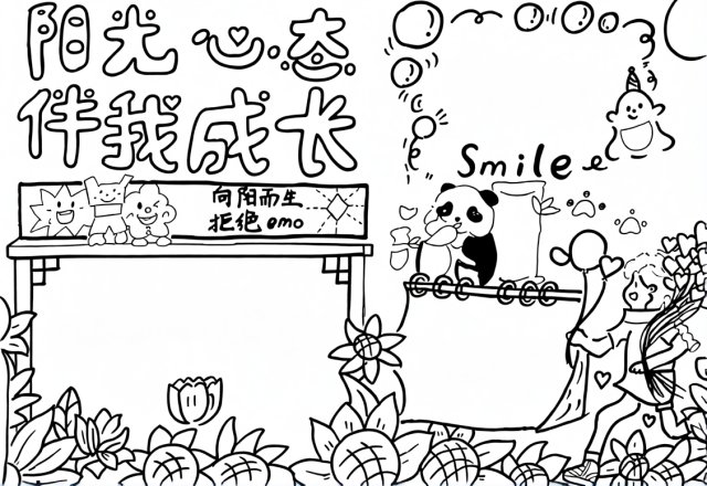 可打印线稿