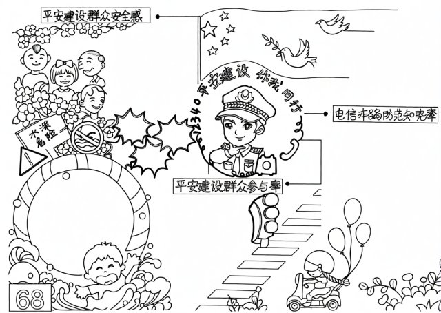 可打印线稿