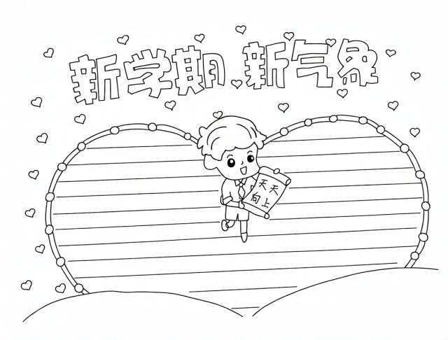 可打印线稿