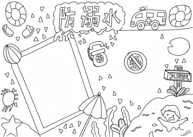 可打印线稿