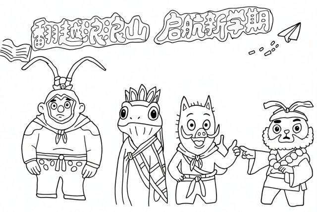 可打印线稿