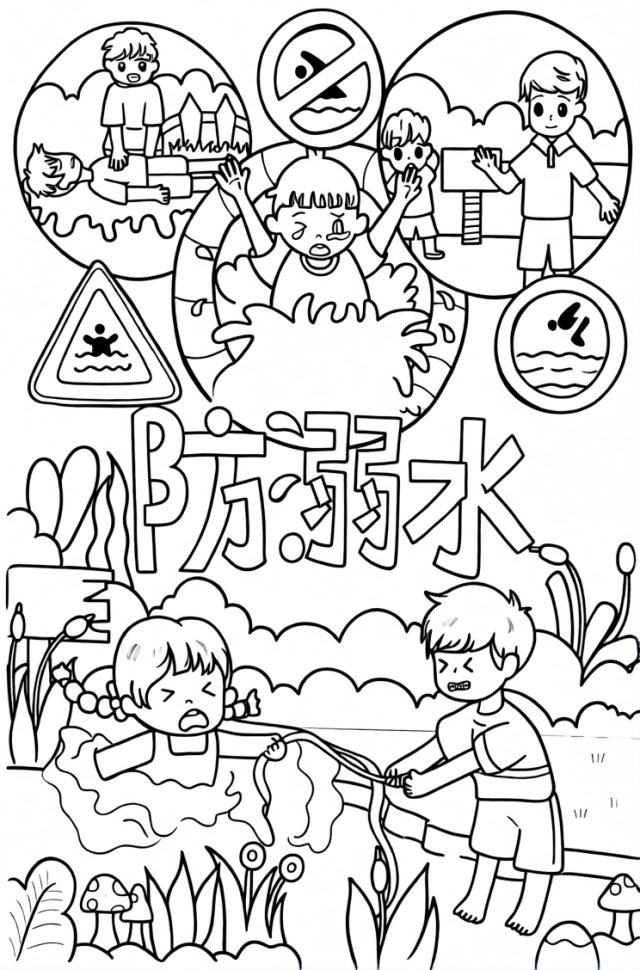 可打印线稿