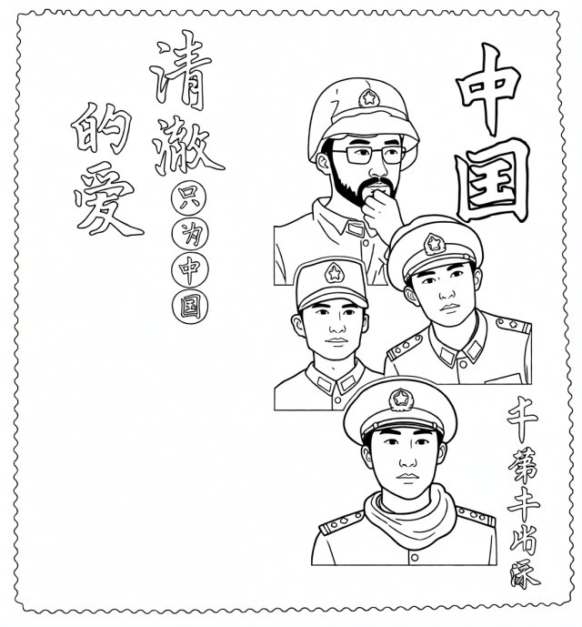可打印线稿